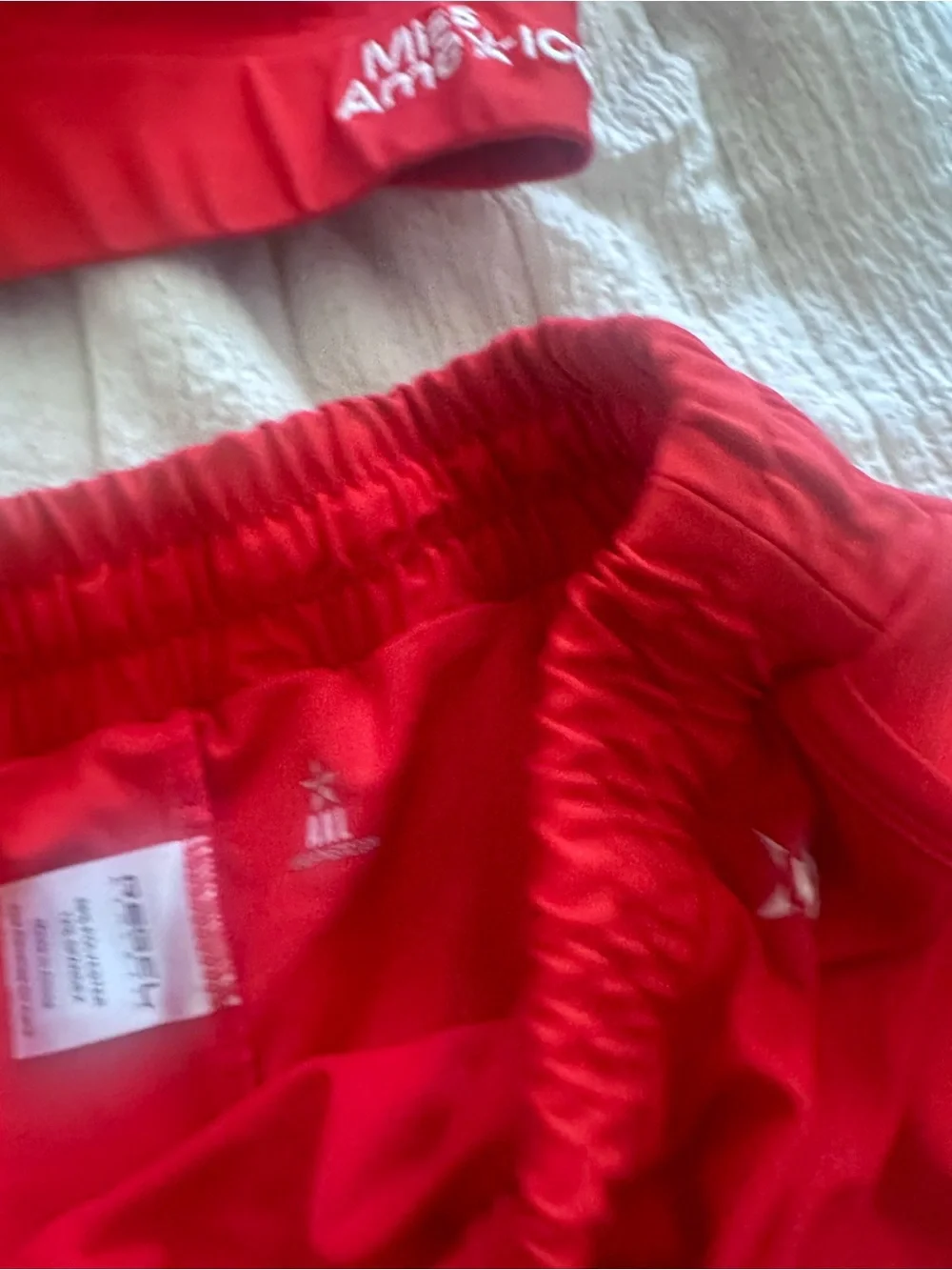 Girls' Red Athletic Skort